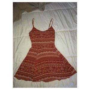 Print Mini Dress